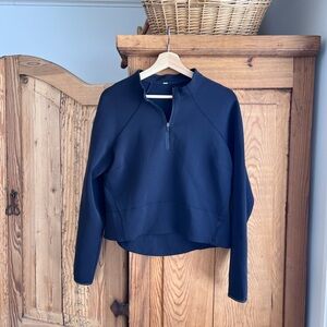 Lululemon | Black Quarter-Zip Top